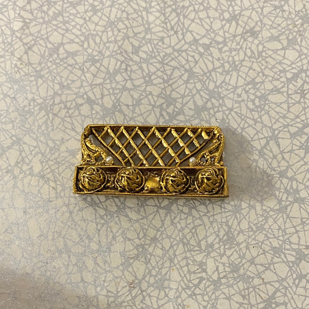 Set of 6 vintage place card holders